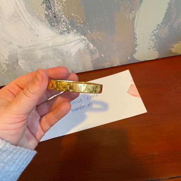 Louis Vuitton Nanogram Bracelet 19 Gold - Picture 2 of 9